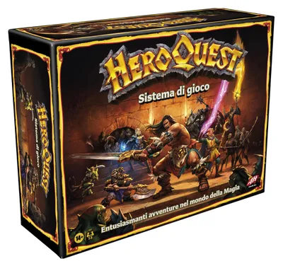 Obrázek produktu pro Hasbro Gaming Avalon Hill HeroQuest Game System, 14 rok/roky