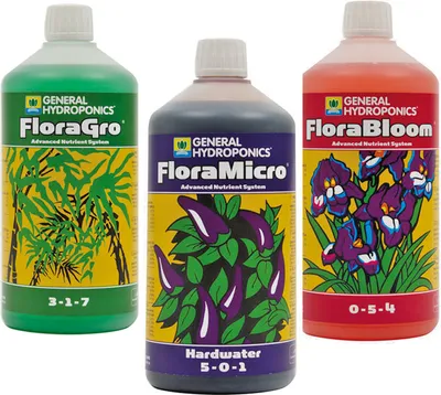 Produktbild von GHE Terra Aquatica Tripart 3 x 1 Liter Grow/Bloom/ Micro HW