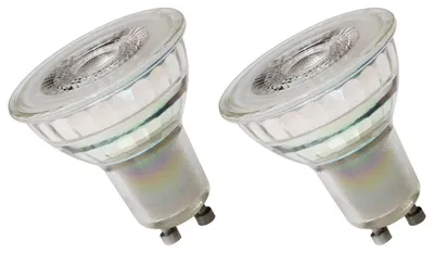 Produktbild von Spectrum GU10 LED Spot Lampe 3,5W 400lm 3000K Warmweiß 230V 2 Stück