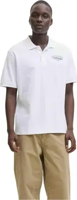 Image de Jack&Jones Short Sleeve Polo 12279105-WHITE in White color size large