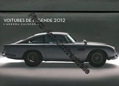Image de Collectif - AGENDA CALENDRIER VOITURES DE LEGENDE 2012