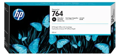 Image de Cartouche d'encre noire photo HP DesignJet 764, 300 ml