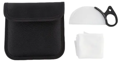 Image de Filtre dioptrique divisible portable pour objectif, accessoire photo, prisme semi-circulaire pour flou d'arrière-plan +3, compatible avec une distance focale de 24 à 55 mm