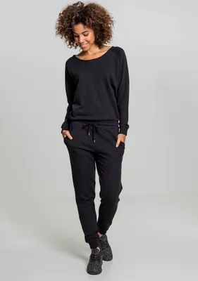 Image de Urban Classics Ladies - Terry Longsleeve Jumpsuit - M