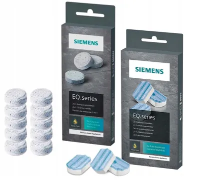 Produktbild von Siemens Bosch Set TZ80001N TZ80002N Reinigungs- und Entkalkungstabletten