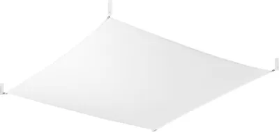 Produktbild von Deckenleuchte LUNA 2 weiß 4xG13 8,5W Stoff 15x105x105cm Sollux Lighting