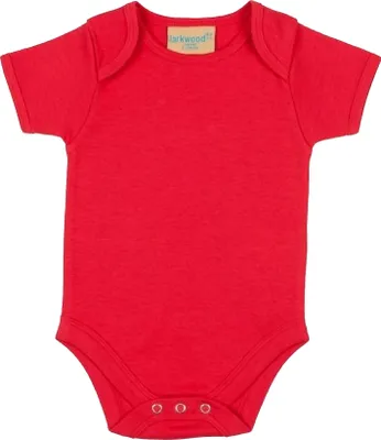 Image de Larkwood Baby Body Unie RW2735 (12-18 Monate86) (Rot)