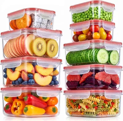 Produktbild von Luftdichtes Frischhaltedosen-Set mit 18 Stück