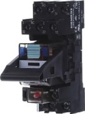 Produktbild von Siemens Steckrelais Komplettgerät DC24V, 3 W, IP20, 74 mm, 104,5 mm, 145 mm, 87,5 mm, 93 g