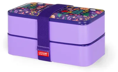 Zdjęcie produktu dla Legami Flowers Brotdose 1200 ml Lila  Lila Jeden rozmiar