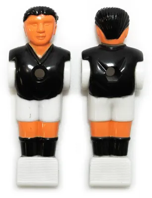 Obrázok produktu pre Figúrky Bandito Kicker, profesionálne, 16 mm, čierno-biele, 11 kusov.