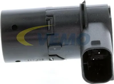 Produktbild von VEMO V22-72-0102 Einparkhilfe Parksensor Gewinkelt Schwarz passend für PEUGEOT 307 (3A/C) 607 (9D, 9U) für CITROËN C5 I (DC)