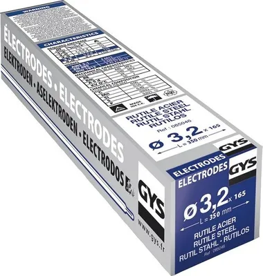 Obrázok produktu pre Elektródy GYS oceľ O3,2 mm (x165)