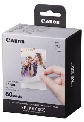 Obrázek produktu pro Canon XC-60L, Sublimační, 5.4x8.5 cm, 60 kusů