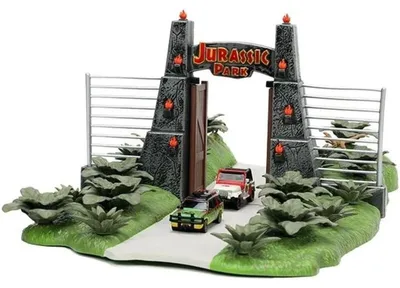 Productafbeelding van Jurassic World Nano Metalfigs: Nano-scène, Diorama: De Poort