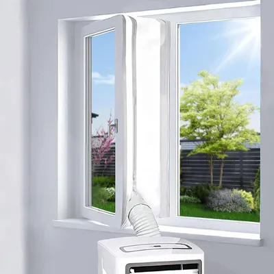 Productafbeelding van Solidchoice - 300 cm Raamafdichting voor Mobiele Airconditioners