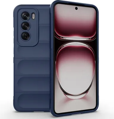 Zdjęcie produktu dla imoshion EasyGrip Backcover dla Oppo Reno 12 Pro - ciemnoniebieski