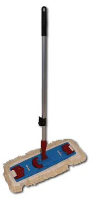 Produktbild von CleanSV Mop Set Lamo Laschenmop 50 cm, 1 Lamo Laschenmophalter, 1 Laschenmopp und Teleskopstiehl