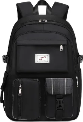 Immagine prodotto di Zaino impermeabile con scomparto per laptop, ideale per la scuola e i viaggi