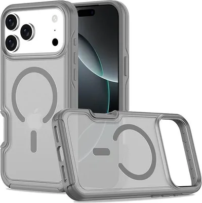 Produktbild von INF Magnetische Handyhülle für iPhone 17 Pro - Schlank, Durchscheinend, MagSafe