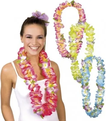 Produktbild von Hawaiikette Sunrise 4 Farben sortiert