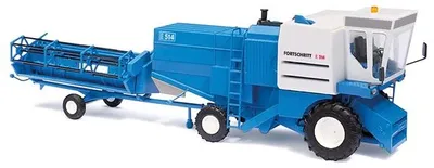 Produktbild von Busch 40183 - 1/87 / H0 Mähdrescher Fortschritt blau -