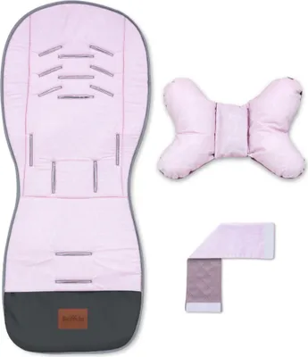 Produktbild von Bellochi Sitzauflage Kinderwägen Sitzauflage Buggy Sommer - Universal und Luftige mit Anti-Shock-Kissen - -Zertifikat - aurora