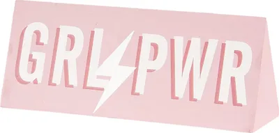 Produktbild von Clayre & Eef Textschild 20x6x8 cm Rosa Holz