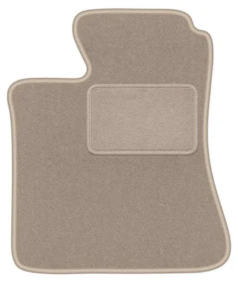 Image de Tapis conducteur en moquette pour Volvo 440 / 460 1988-1996 (berline) – 1 pièce, beige, sur mesure – Wielganizator LUX