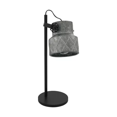 Produktbild von Hilcott Moderne Schreibtischlampe 1 Licht Stahl Schwarz