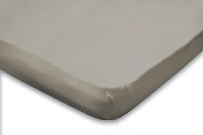 Produktbild von Eleganzzz Topper-Spannbetttuch Jersey Stretch – Taupe  – 140x210/220 - 160x200  – weich & dehnbar