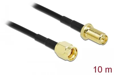 Image de Delock 90465 DELOCK Antennenkabel SMA Stecker zu SMA Buchse LMR/CFD100