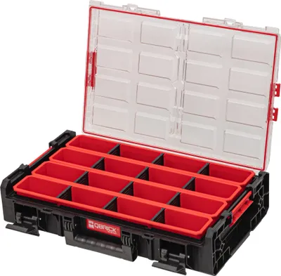 Produktbild von Toolbrothers RHINO XXL Organizer ECO Höhe XL Boxen+ 13,5 l IP66 mit herausnehmbaren Boxen + Trennwänden