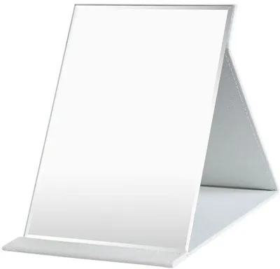 Immagine prodotto di Specchio da viaggio pieghevole, grande, 21,5 x 15,5 cm, specchio cosmetico