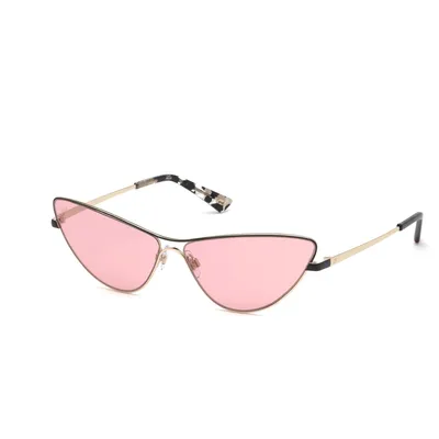 Immagine prodotto di Web - Occhiali da sole da donna WE0269- Forma a gatto, colore oro, lenti colore bordeaux ..,