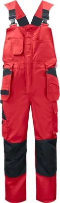 Produktbild von Latzhose 5630 mit Holster- & Knieschonertaschen, reflektierend