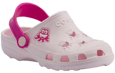 Produktbild von Coqui - Kinder Clogs "Little Frog" MR2126 (44,5 EU - 45,5 EU) (Pink)