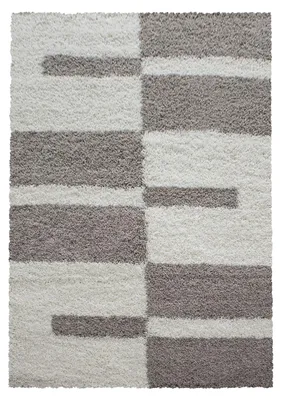 Produktbild von Hochflor Teppich Gianna Läufer, Farbe: Beige, Größe:80x250 cm