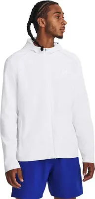 Produktbild von Under Armour Ua Storm Run Hooded Jacket - white, Größe:L