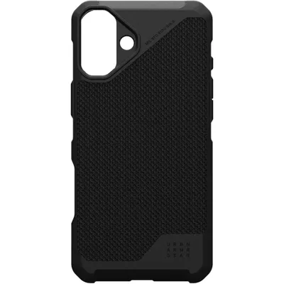 Obrázek produktu pro Urban Armor Gear Metropolis LT, Obal, Apple, iPhone 16 Plus, 17 cm (6.7"), Černá