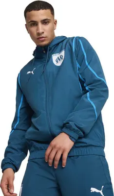 Produktbild von Puma Olympique Marseille Vor Dem Spiel Jacke Blau L Blau L