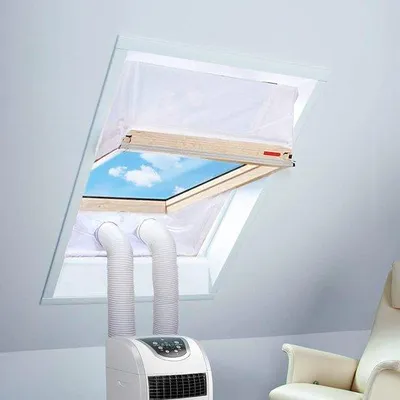 Produktbild von Famanu Fensterdichtung für mobile Klimaanlagen - 2 x 190 cm