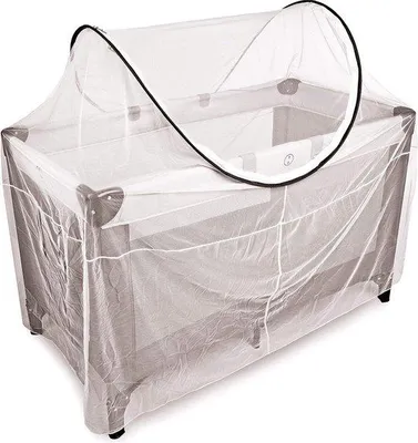 Produktbild von Campingbed mit Moskitonet - weiß - Insektenschutz Klamboe