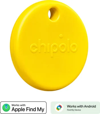 Zdjęcie produktu dla Chipolo POP, Uniwersalne, Wyszukiwarka, Żółty, Odporny na kurz, Wodoodporny, 90 m, IP55