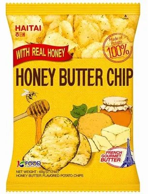 Produktbild von HAITAI Honey Butter Potato Chip 60g