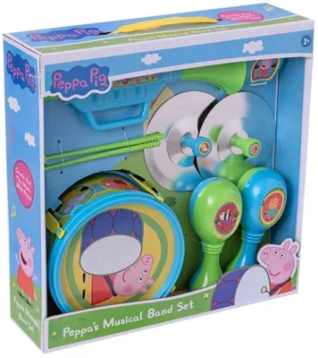 Produktbild von Peppa Pig Spielzeug Kombination Band Set - Lernspiel für Kinder
