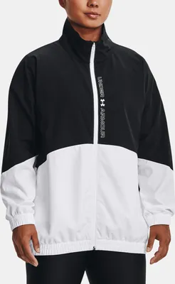 Obrázok produktu pre Bunda Woven FZ Oversized Jacket-BLK