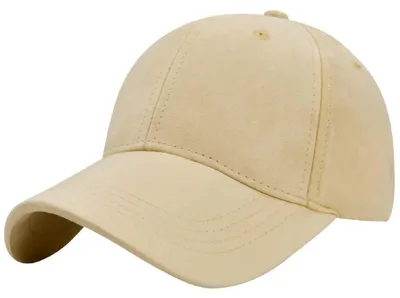 Obrázok produktu pre Uniová baseballová čiapka, nastaviteľná, 6-panelová, retro štýl, béžová