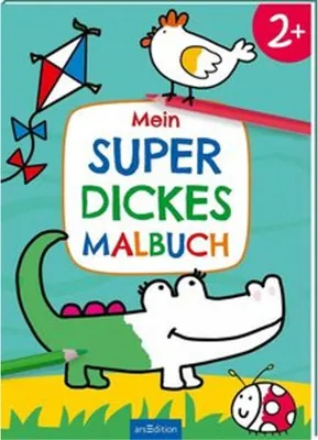 Produktbild von Mein superdickes Malbuch ab 2