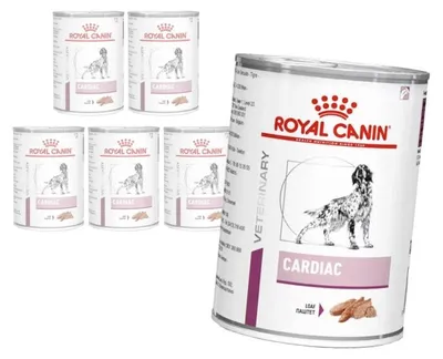 Zdjęcie produktu dla Royal Canin Veterinary VHN Dog Cardiac Loaf 6x410g Mokra Karma Pasztet Dla Psów z Niewydolnością Serca